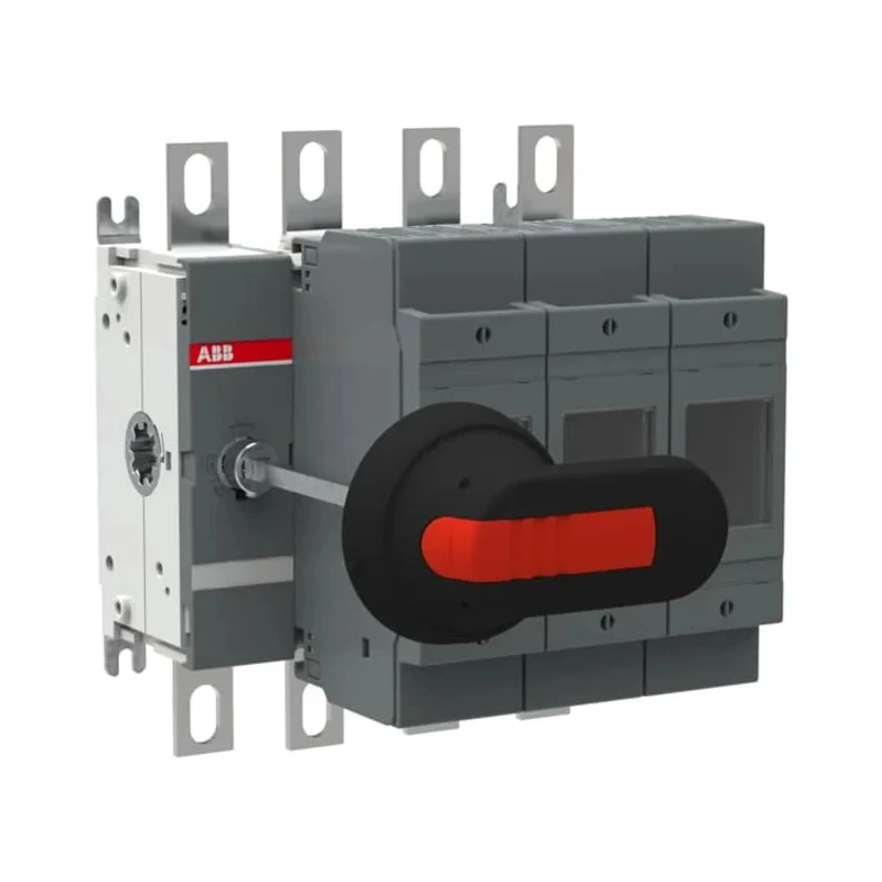 ABB Fuse Switch Disconnector, Enclosed, Base Mount, 3-Pole, 500V, 200A, Series OS200D03N3P 1SCA022749R8710