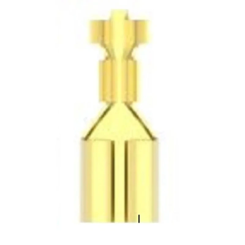 RS PRO FASTON .250 Yellow Uninsulated Female Spade Connector Crimp 6.35 x 0.8 mm Tab Size 20 AWG to 14 AWG 170031-1