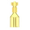 RS PRO FASTON .250 Yellow Uninsulated Female Spade Connector Crimp 6.35 x 0.8 mm Tab Size 20 AWG to 14 AWG 170031-1