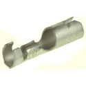TE Connectivity Uninsulated Crimp Bullet Connector 20 AWG to 14 AWG, 4 mm Bullet Diameter Female 170021-2