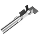 TE Connectivity Commercial MATE-N-LOK Series Female Crimp Terminal 10A Tin Plating Brass Contact 170121-1