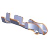 TE Connectivity EI Female Tab Crimp Automotive Connector Terminal 2A Current Phosphor Bronze Contact Material 170205-2