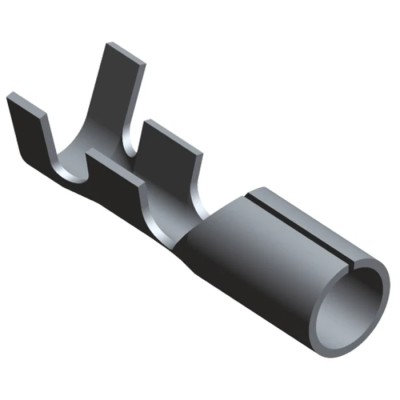 TE Connectivity Uninsulated Crimp Bullet Connector Male 20 AWG to 14 AWG 5 mm Bullet Diameter 170003-5