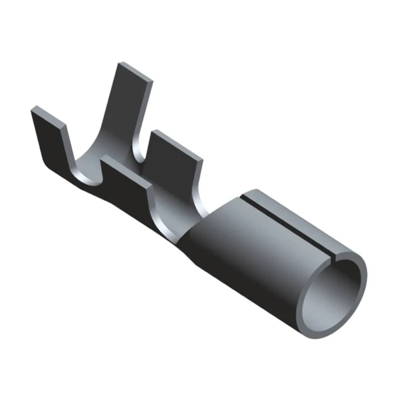 TE Connectivity Uninsulated Crimp Bullet Connector Male 20 AWG to 14 AWG 5 mm Bullet Diameter 170003-5
