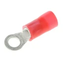 TE Connectivity PLASTI-GRIP Insulated Ring Terminal M3 Stud Size for 22 AWG to 18 AWG Wire Red 170780-1