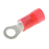 TE Connectivity PLASTI-GRIP Insulated Ring Terminal M3 Stud Size for 22 AWG to 18 AWG Wire Red 170780-1