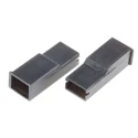 TE Connectivity Positive Lock .250 Mk I 1 Way Nylon Crimp Terminal Housing 6.35 mm Tab Size 171809-2