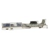 TE Connectivity MULTILOCK 040 III Series Female Crimp Terminal, 21 AWG Min Crimp, 18 AWG Max, Tin Plated Copper 316836-1