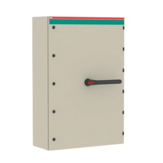 ABB 4-Pole Screw Mount Switch Disconnector with Black Pistol Handle, IP54, 0A, OT Series 
