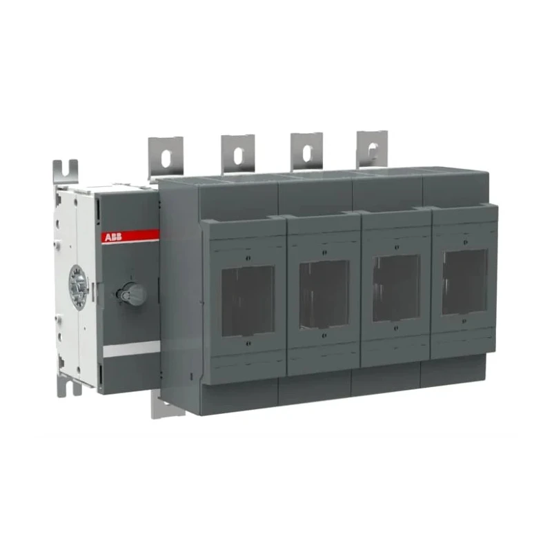 ABB Fuse Switch Disconnector 4-Pole 630A Lug Terminal Enclosed Base Mount 690V AC 630kW OS Series 1SCA022825R6150