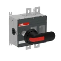 ABB 2-Pole Surface Mount Switch Disconnector, IP00 Protection, Black Handle, OT Series 