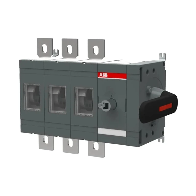 ABB 3-Pole Surface Mount Switch Disconnector IP00, 0A, Series OT, Dimensions 341x130x130mm, Model 