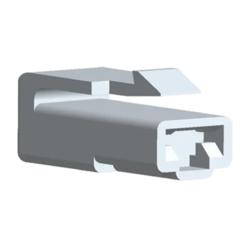 TE Connectivity FASTON .250 1 Way Nylon Crimp Terminal Housing 6.35 mm Tab Size 172128-1