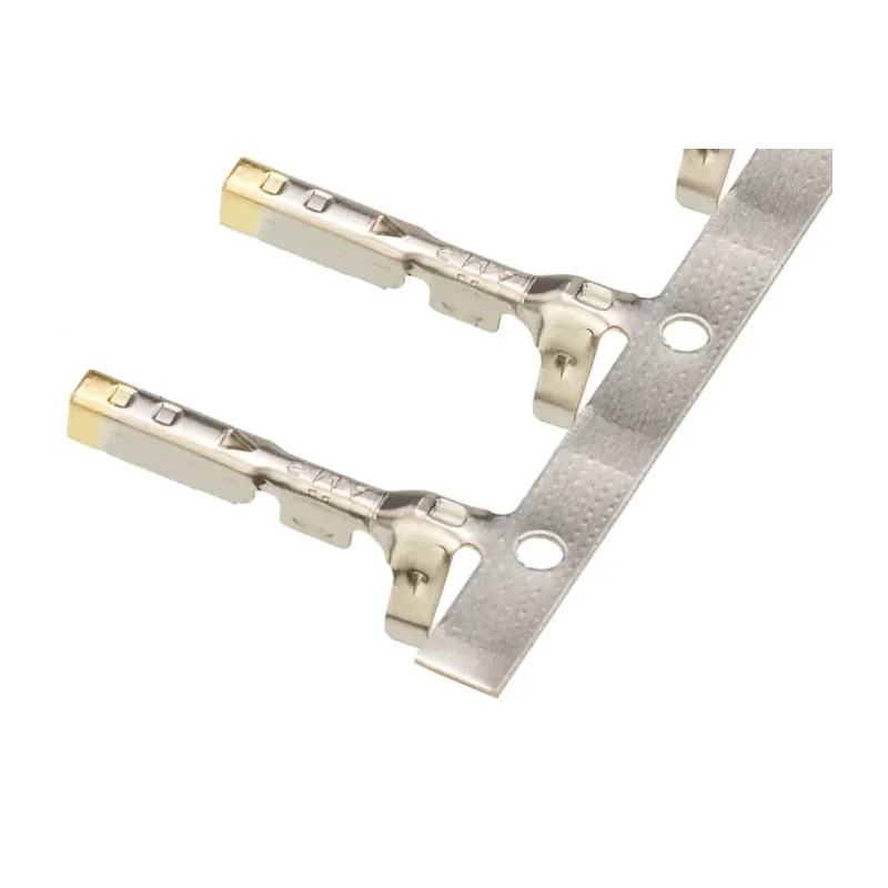 TE Connectivity MULTILOCK 040 Series Female Crimp Terminal 22 AWG Min, 20 AWG Max, Gold Plating, Phosphor Bronze 173681-2