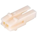 TE Connectivity EI Female Connector Housing 2 Way 1 Row Straight 2.5 mm Pitch Nylon Housing 172211-2