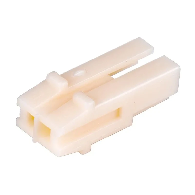 TE Connectivity EI Female Connector Housing 2 Way 1 Row Straight 2.5 mm Pitch Nylon 7.9mm Length 172211-2