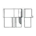 TE Connectivity Multi-Interlock Mark II Female Connector Housing 6 mm Pitch 11 Way 2 Row Straight 172507-1