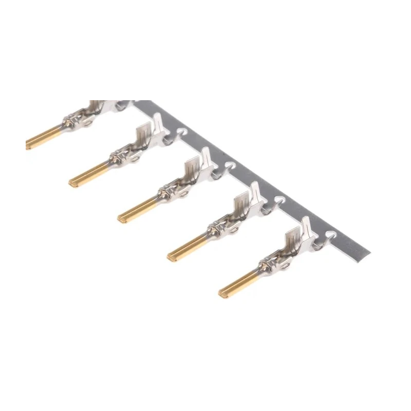 TE Connectivity Econoseal J Series Automotive Connector Male Tab Crimp 10A Gold Plated Contact 171661-2