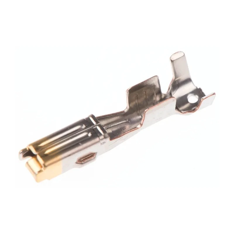 TE Connectivity Econoseal J Mark II Female Crimp Automotive Connector Terminal 10A Gold Plating 171662-5