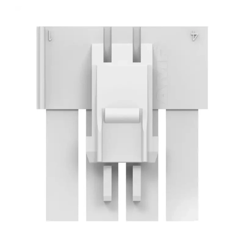 TE Connectivity AMP Universal Power Male Connector Housing 8 Way 2 Row 3.96 mm Pitch Nylon 176275-1