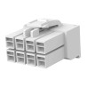 TE Connectivity AMP Universal Power Male Connector Housing 3.96 mm Pitch 8 Way 2 Row Straight 176275-1