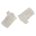 TE Connectivity Male Connector Housing 8 Way 2 Row Straight 2.2 mm Pitch Polyamide 0.64 III/1.0 III Series 1717103-1