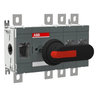 ABB 4-Pole Surface Mount Switch Disconnector IP00 OT Series 