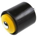Interroll Polyamide Round Conveyor Roller Plain 50 mm Diameter x 65 mm Length, 300 N Dynamic Load Capacity, 8 mm 2900