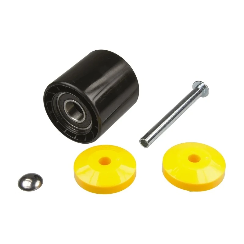Interroll Polyamide Round Conveyor Roller Plain 50 mm Diameter x 65 mm Length, 300 N Dynamic Load Capacity, 8 mm 2900
