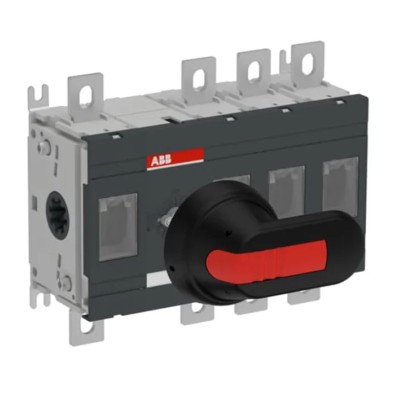 ABB 4-Pole Surface Mount Switch Disconnector IP00 OT Series with Lug Terminal 82.5mm Length