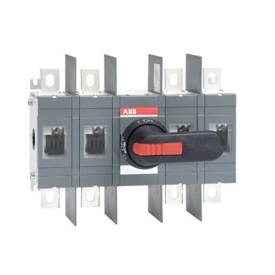 ABB 4-Pole Screw Switch Disconnector, IP00/IP65, 400A, 220 kW, 690V AC, OT Series 1SCA022762R7290