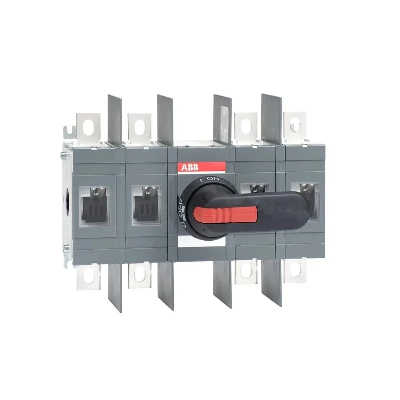 ABB 4-Pole Screw Switch Disconnector, IP00/IP65, 400A, 220 kW, 690V AC, OT Series 1SCA022762R7290