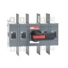 ABB 4-Pole Screw Switch Disconnector, IP00/IP65, 400A, 220 kW, 690V AC, OT Series 1SCA022762R7290