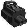 TE Connectivity Econoseal J Mk II Automotive Connector Male Black Cable 2 Way Crimp Termination 2822365-1