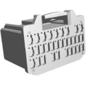 TE Connectivity MULTILOCK 40 III Automotive Connector Male Natural Housing 31 Way Crimp 353826-1