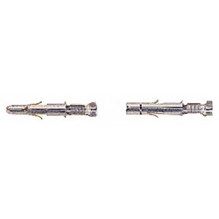 TE Connectivity Universal MATE-N-LOK Series Male Crimp Terminal 20 AWG Min Crimp, 14 AWG Max 350552-1
