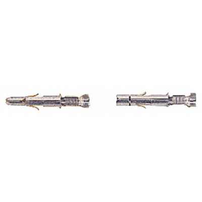 TE Connectivity Universal MATE-N-LOK Series Male Crimp Terminal 20 AWG Min Crimp, 14 AWG Max 350552-1