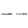 TE Connectivity Universal MATE-N-LOK Series Male Crimp Terminal 20 AWG Min Crimp, 14 AWG Max 350552-1