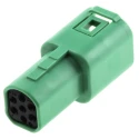 TE Connectivity Mini Multilock Female Connector Housing 7 Way 3 Row Straight 2.4 mm Pitch 2822344-1