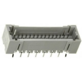 TE Connectivity AMP Mini CT Series PCB Header, 32 Contacts, 1.5 mm Pitch, 2 Row, Shrouded 3-292208-2