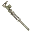 TE Connectivity Type III Series Male Crimp Terminal 13A, 18-14 AWG, Brass Tin Plated 66602-8