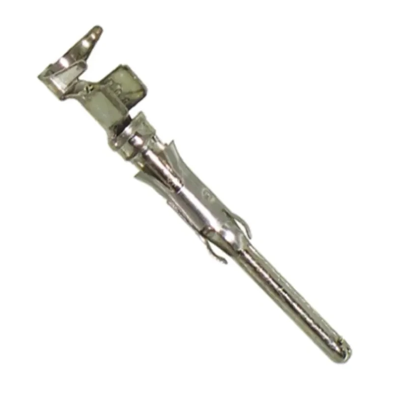 TE Connectivity Type III Series Male Crimp Terminal 13A, 18-14 AWG, Brass Tin Plated 66602-8