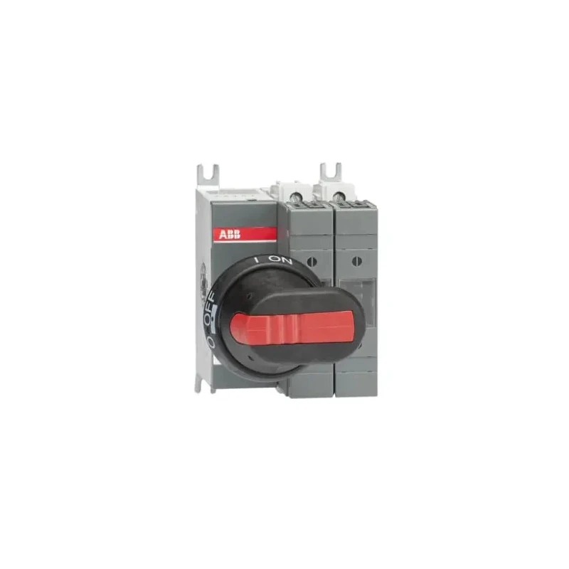 ABB Fuse Switch Disconnector Enclosed 2-Pole Base Mount 32A Mechanical Fuse Size A2-A3 1SCA116721R1001