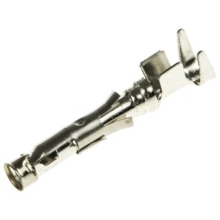 TE Connectivity Type III Series Female Crimp Terminal, 18 AWG Min Crimp, 14 AWG Max 66601-9