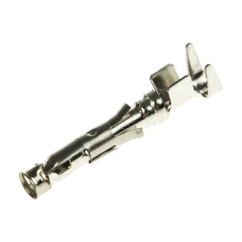 TE Connectivity Type III Series Female Crimp Terminal, 18 AWG Min Crimp, 14 AWG Max 66601-9