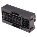 TE Connectivity Micro Quadlok System Automotive Connector Female Black Cable 81 Way Crimp Termination 1473244-1