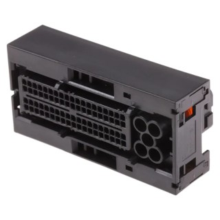 TE Connectivity Micro Quadlok System Automotive Connector Female Black Cable 81 Way Crimp Termination 1473244-1