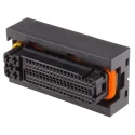 TE Connectivity Micro Quadlok System Automotive Connector Female Black Cable 81 Way Crimp Termination 1473244-1