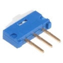 KNITTER-SWITCH PCB Slide Switch SPST Latching 500A Phosphor Bronze Gold Plated MMP1010D