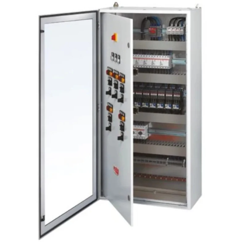 ABB SR/SRN Series Steel Light Grey Black RAL 7035 Single Door 600 mm H x 400 mm W x 600 mm L PTN6046K